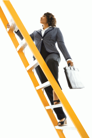 ladder climbing the ladder