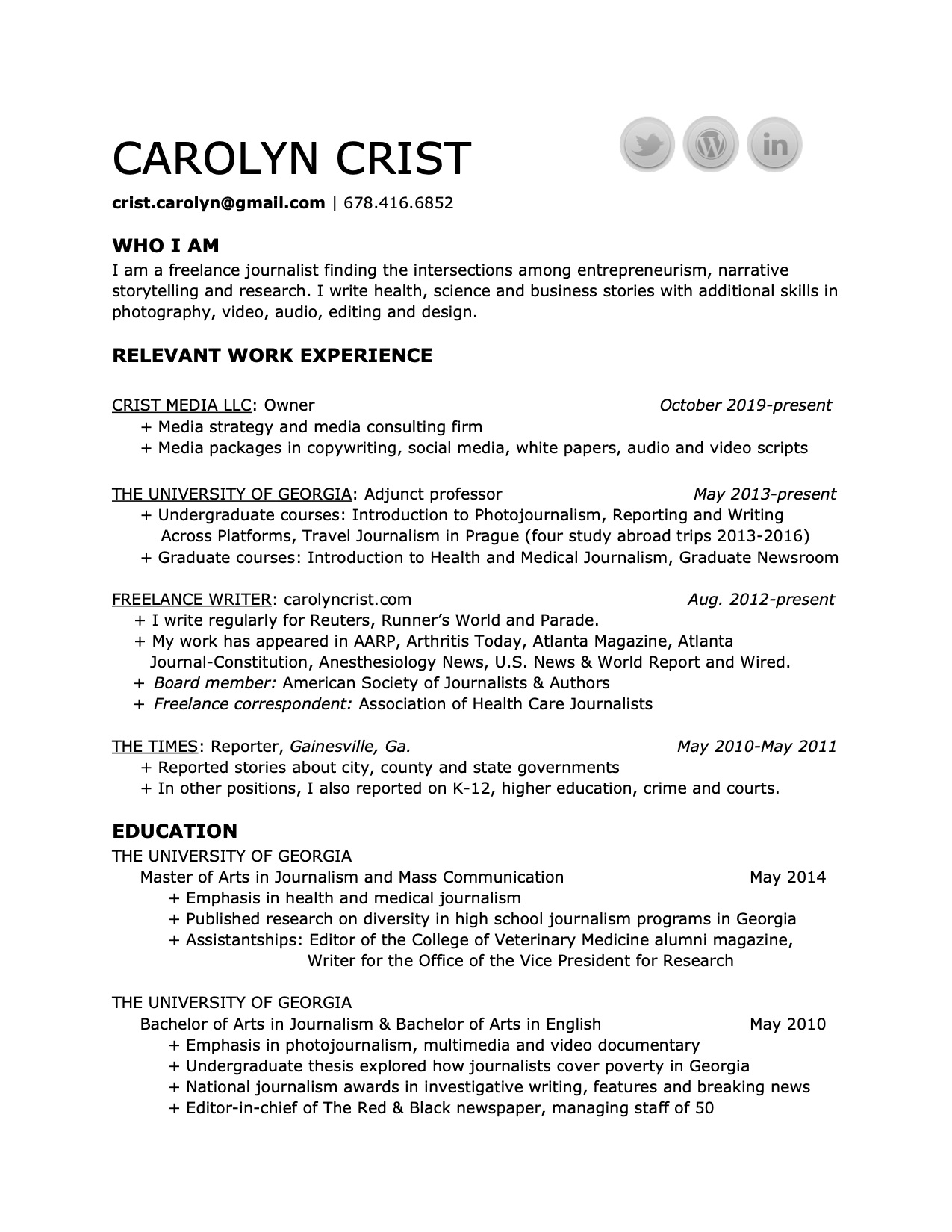 CarolynCrist-resume-February2020